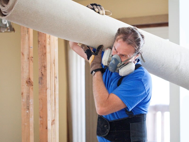 Vloerbedekking verwijderen