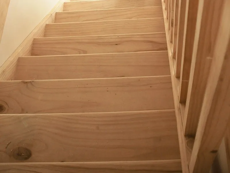 Zandstralen trap 